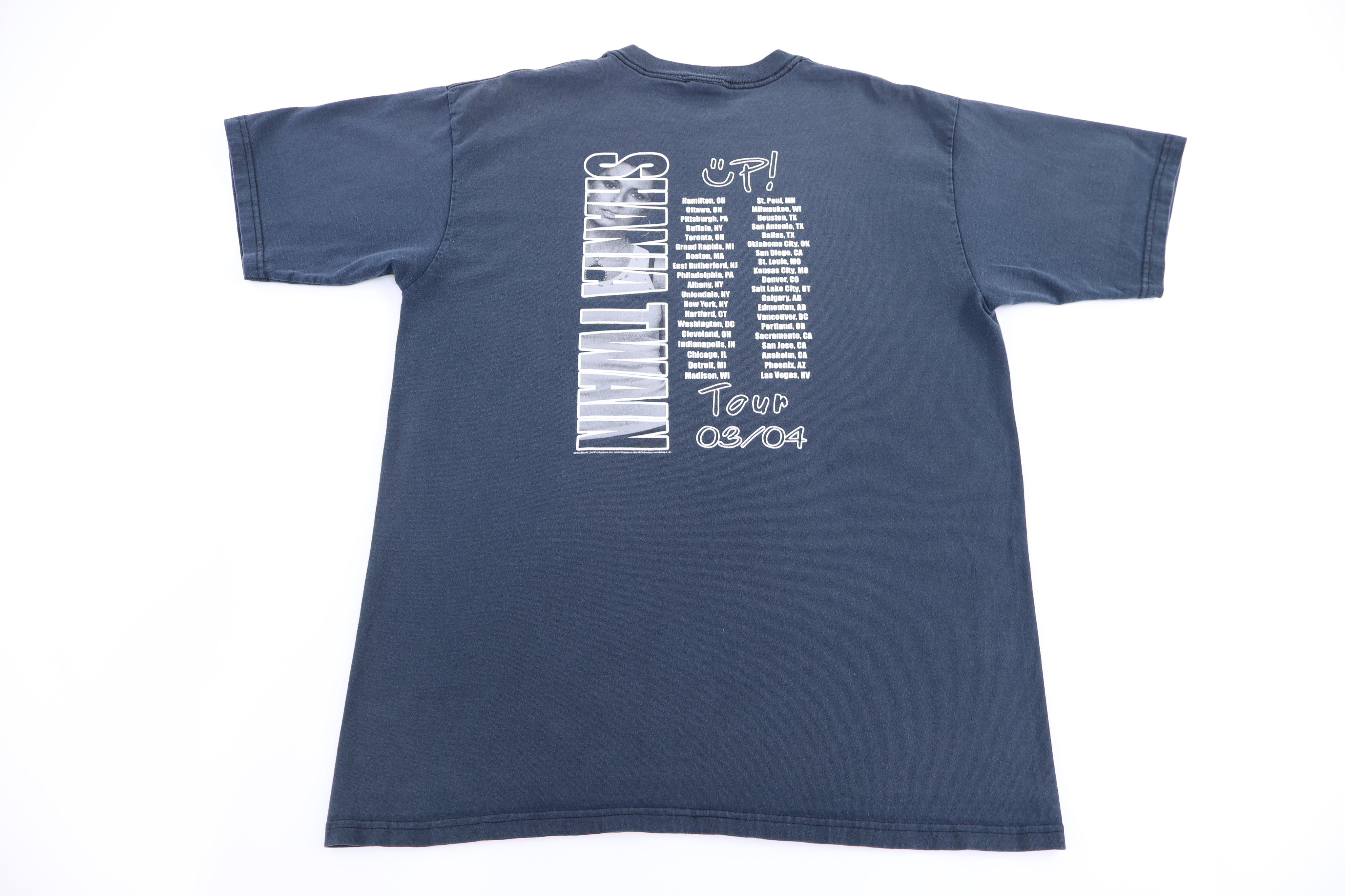 2004/03 Shania Twain Tour T-shirt - Shirts & Tops - Thrifted Threads