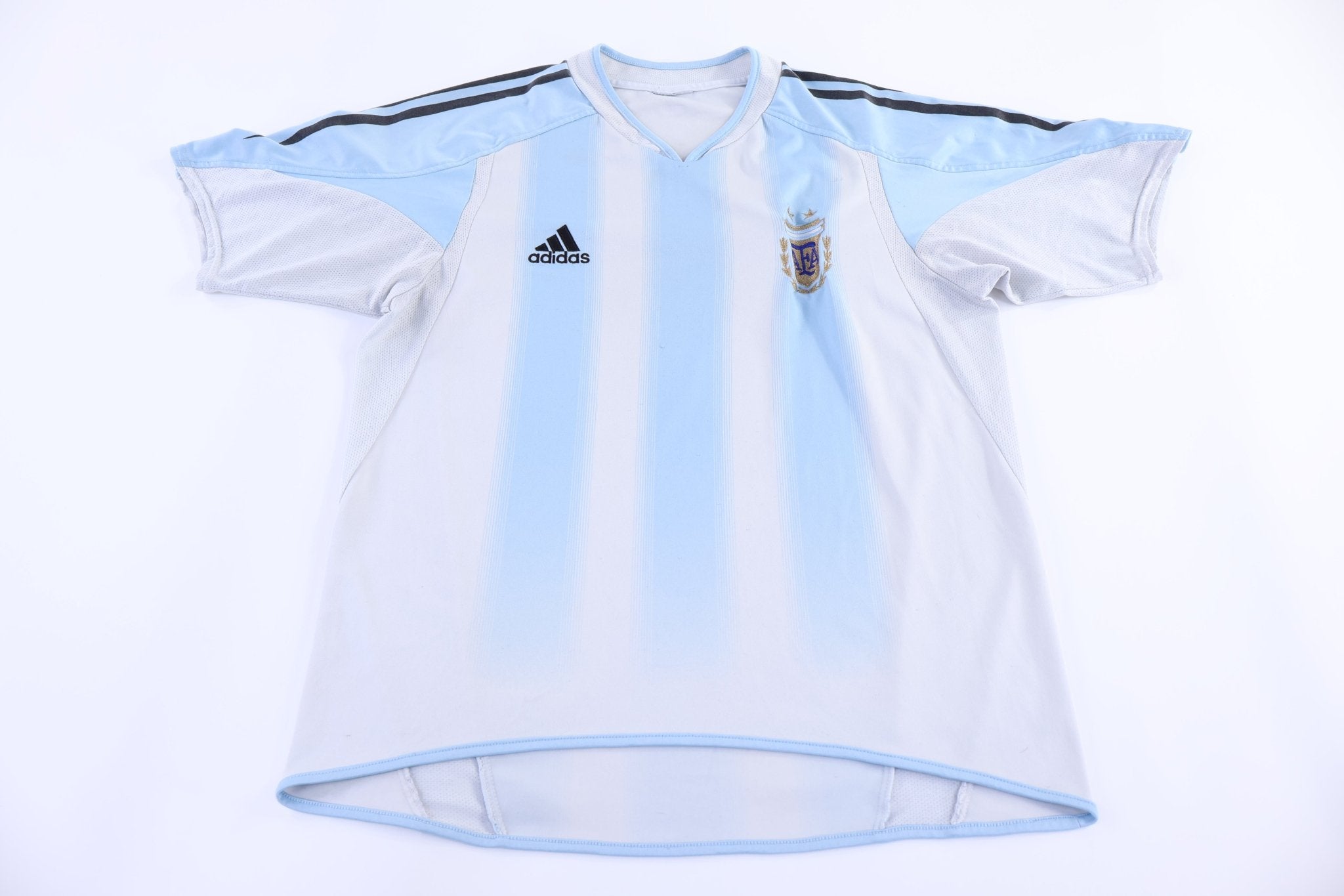 2004/05 Adidas Argentina Home Soccer Jersey - Jerseys/Tanks - Thrifted Threads