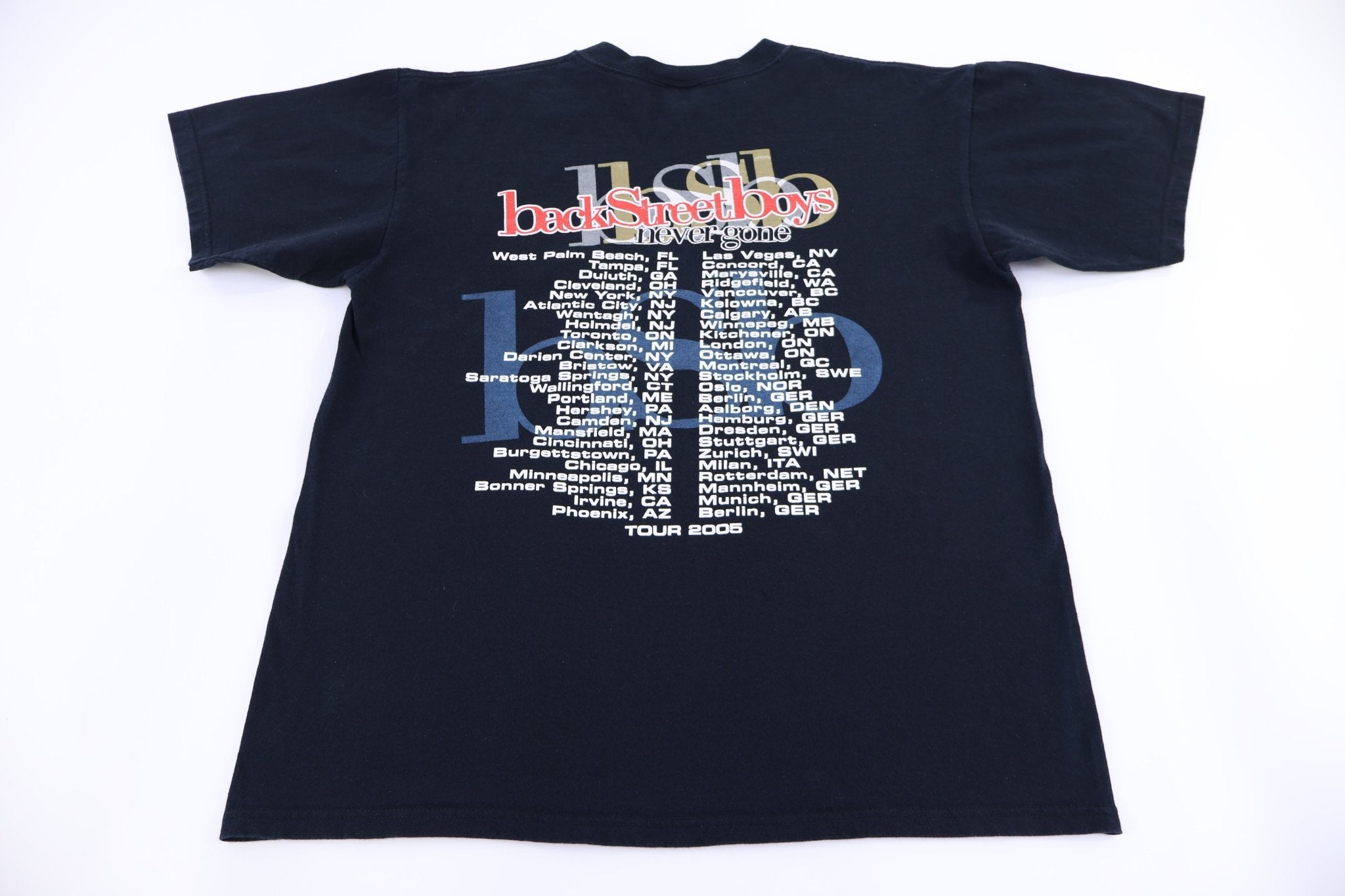 2005 Backstreet Boys Never Gone Tour T-shirt - Shirts & Tops - Thrifted Threads