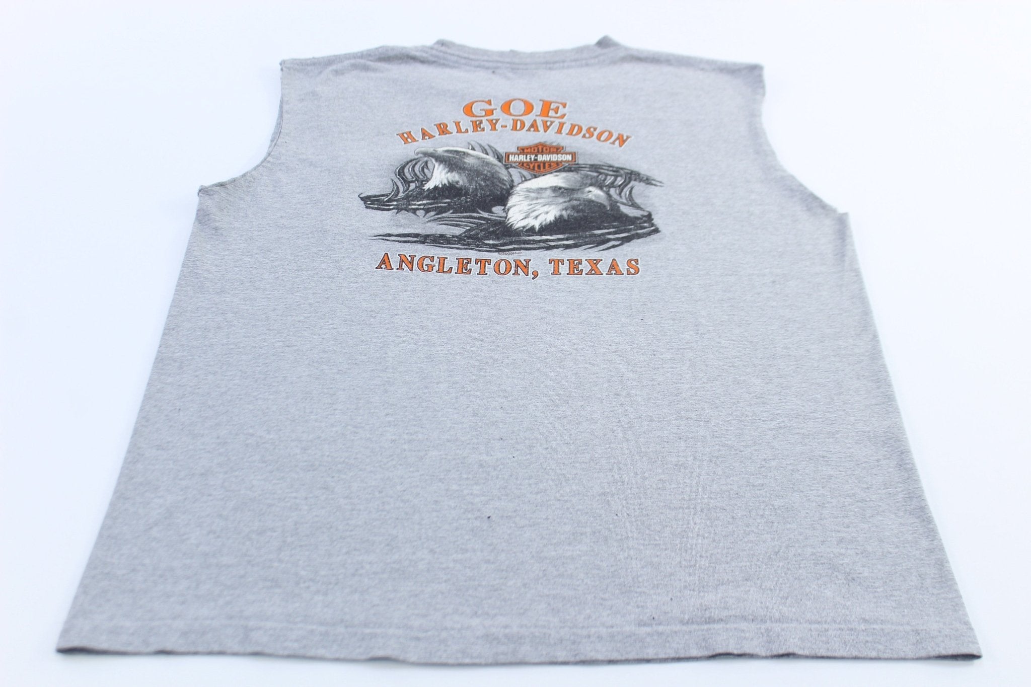 2005 Harley Davidson Motorcycles Angleton, Texas Tank Top - ThriftedThreads.com
