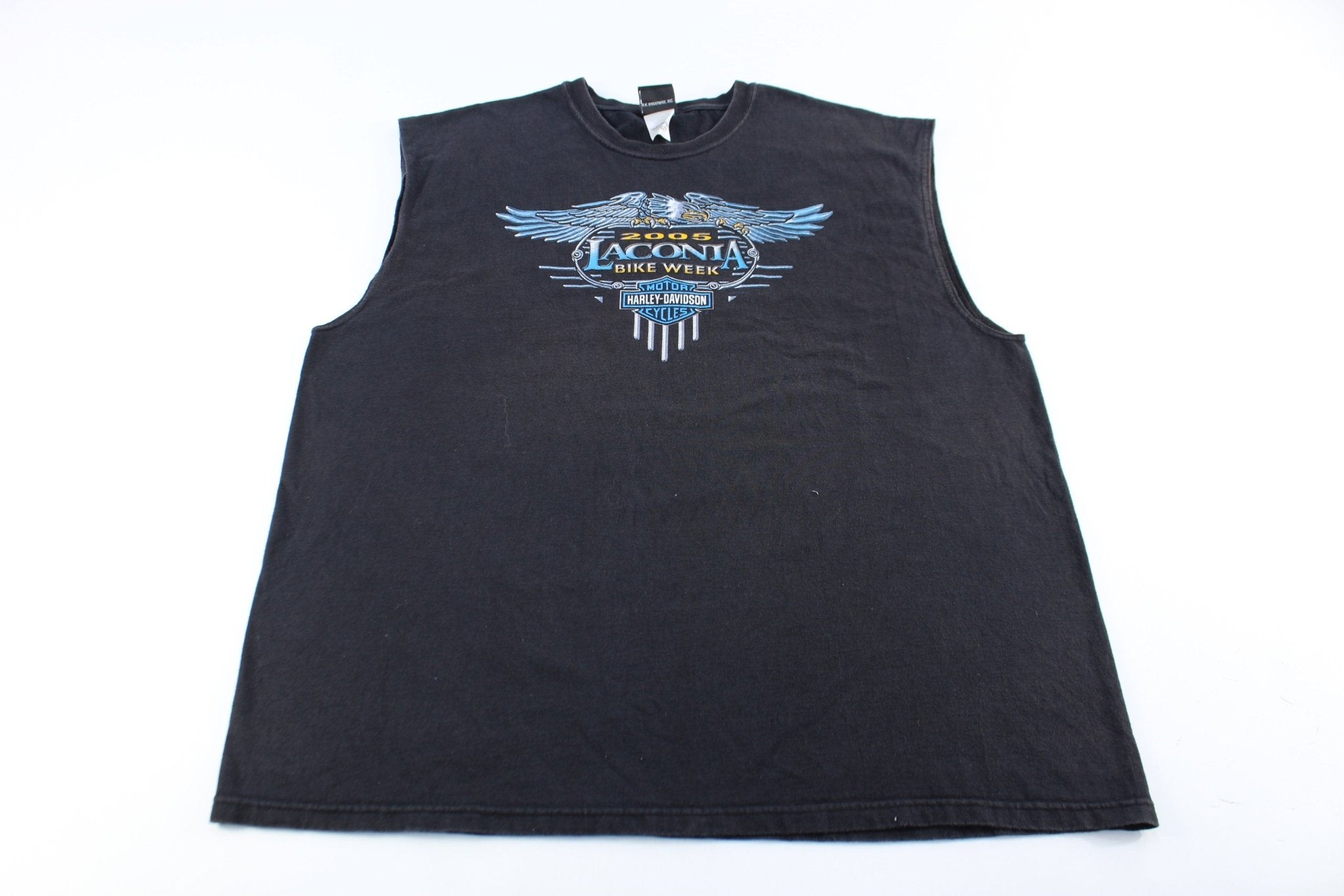 2005 Harley Davidson Motorcycles Meredith, New Hampshire Tank Top - ThriftedThreads.com