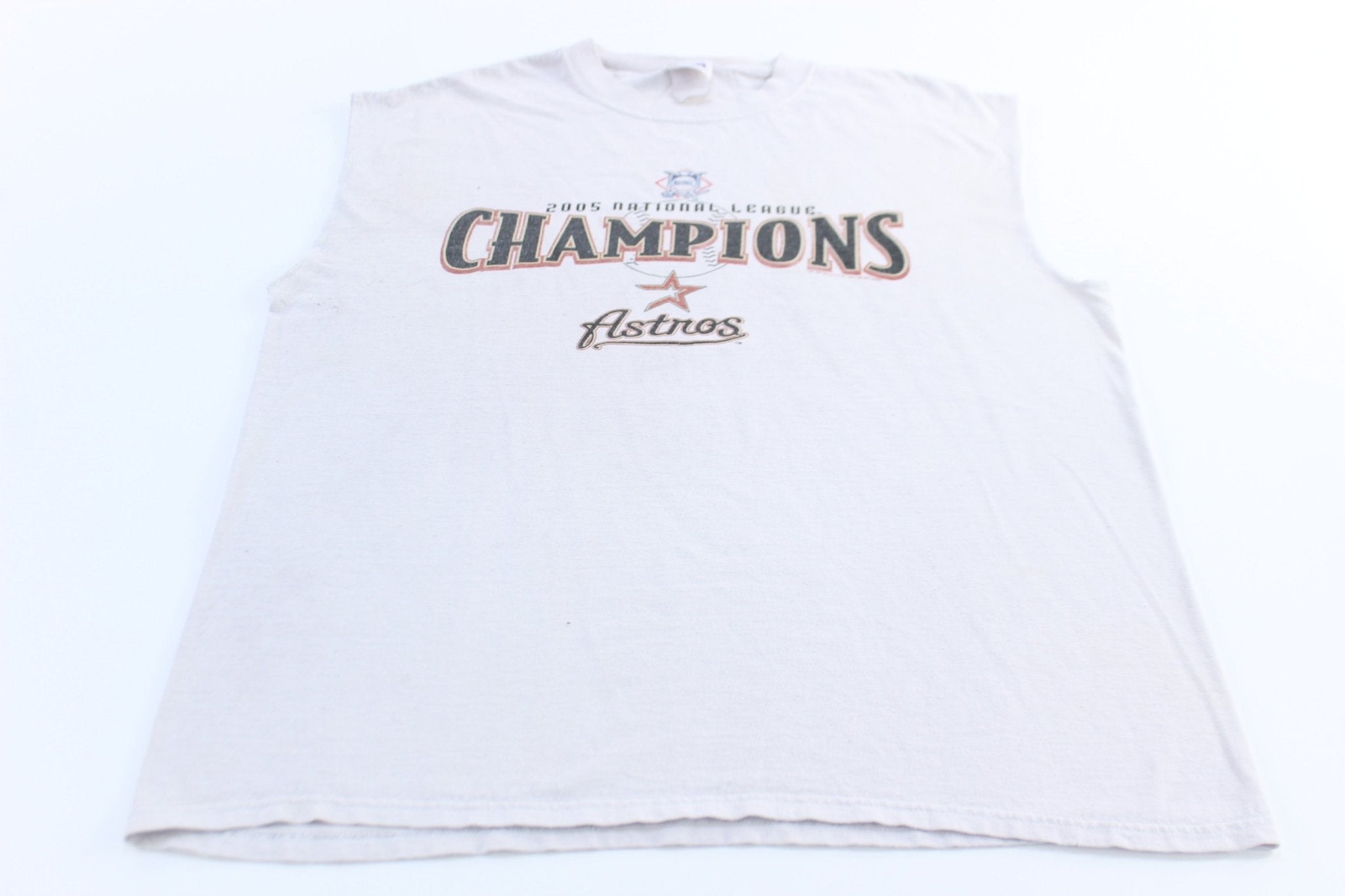 2005 Houston Astros Baseball National League Champions Tank Top - ThriftedThreads.com