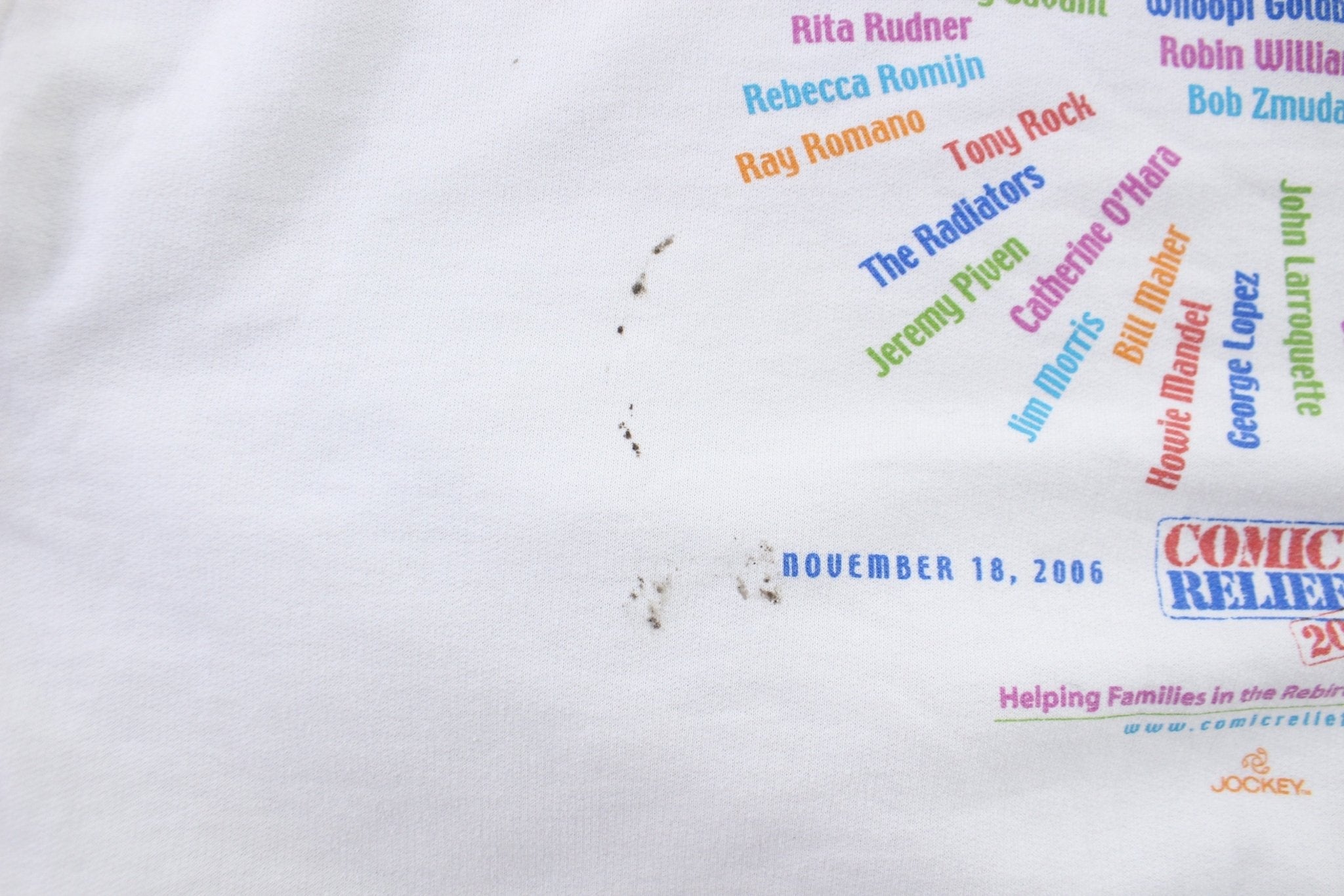 2006 Comic Relief Sweatshirt - Sweatshirt - Thrifted Threads