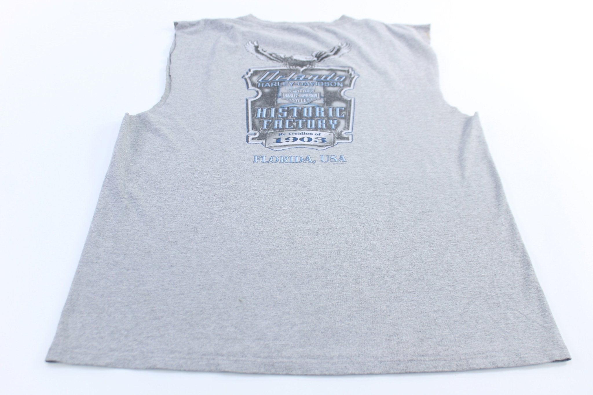2006 Harley Davidson Motorcycles Orlando, Florida Tank Top - ThriftedThreads.com