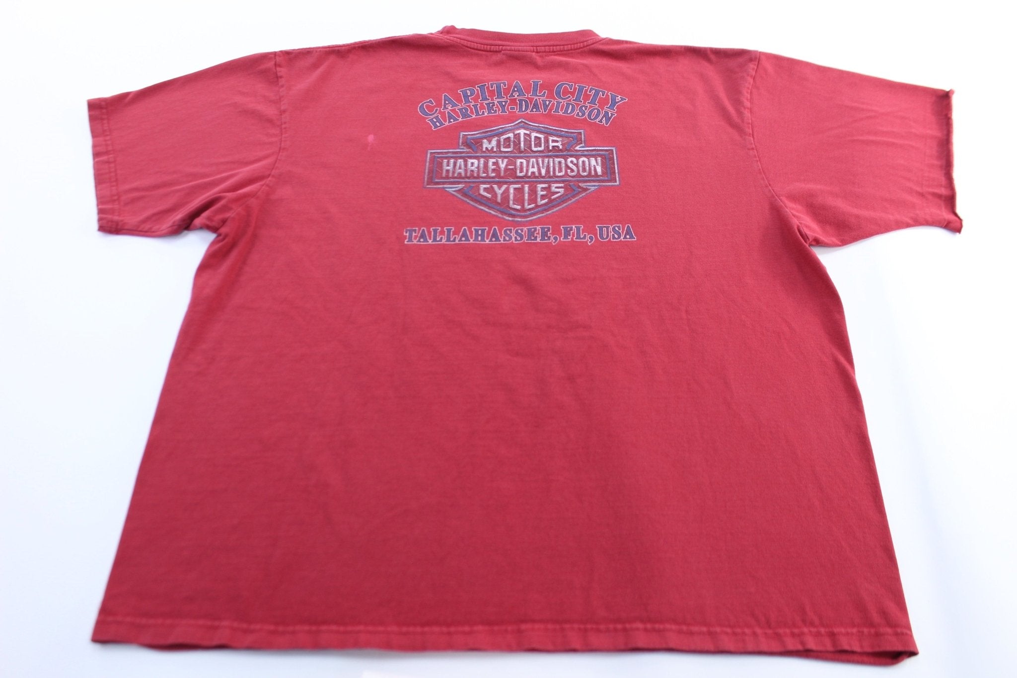 2006 Harley Davidson Motorcycles Tallahassee, Florida T-Shirt - ThriftedThreads.com