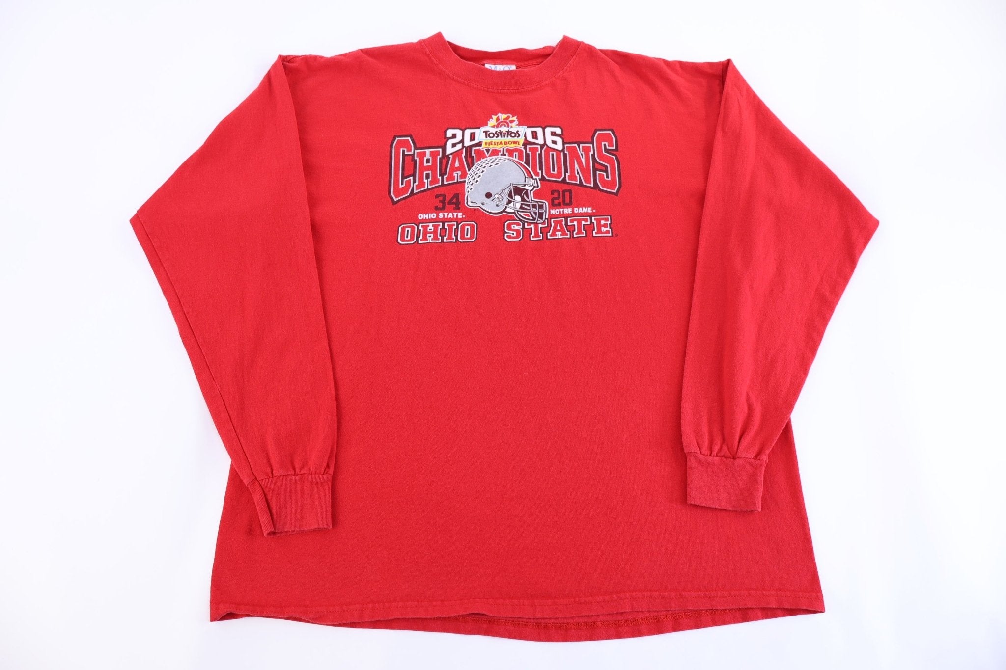2006 Ohio State Vs Notre Dame LS T-shirt - Shirts & Tops - Thrifted Threads