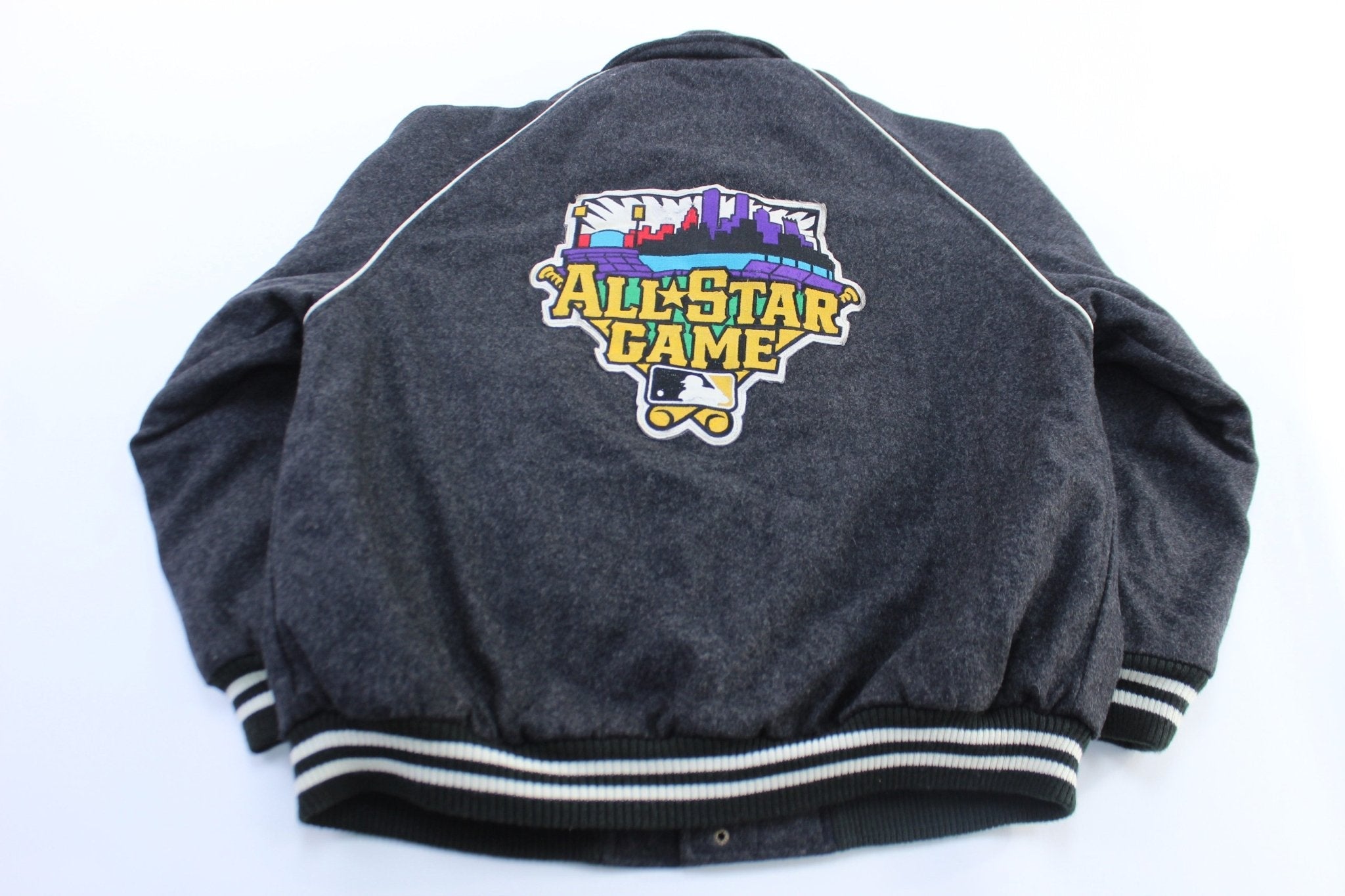 2006 Pittsburgh Pirates All Star Game Embroidered Varsity Jacket - Jacket - Thrifted Threads