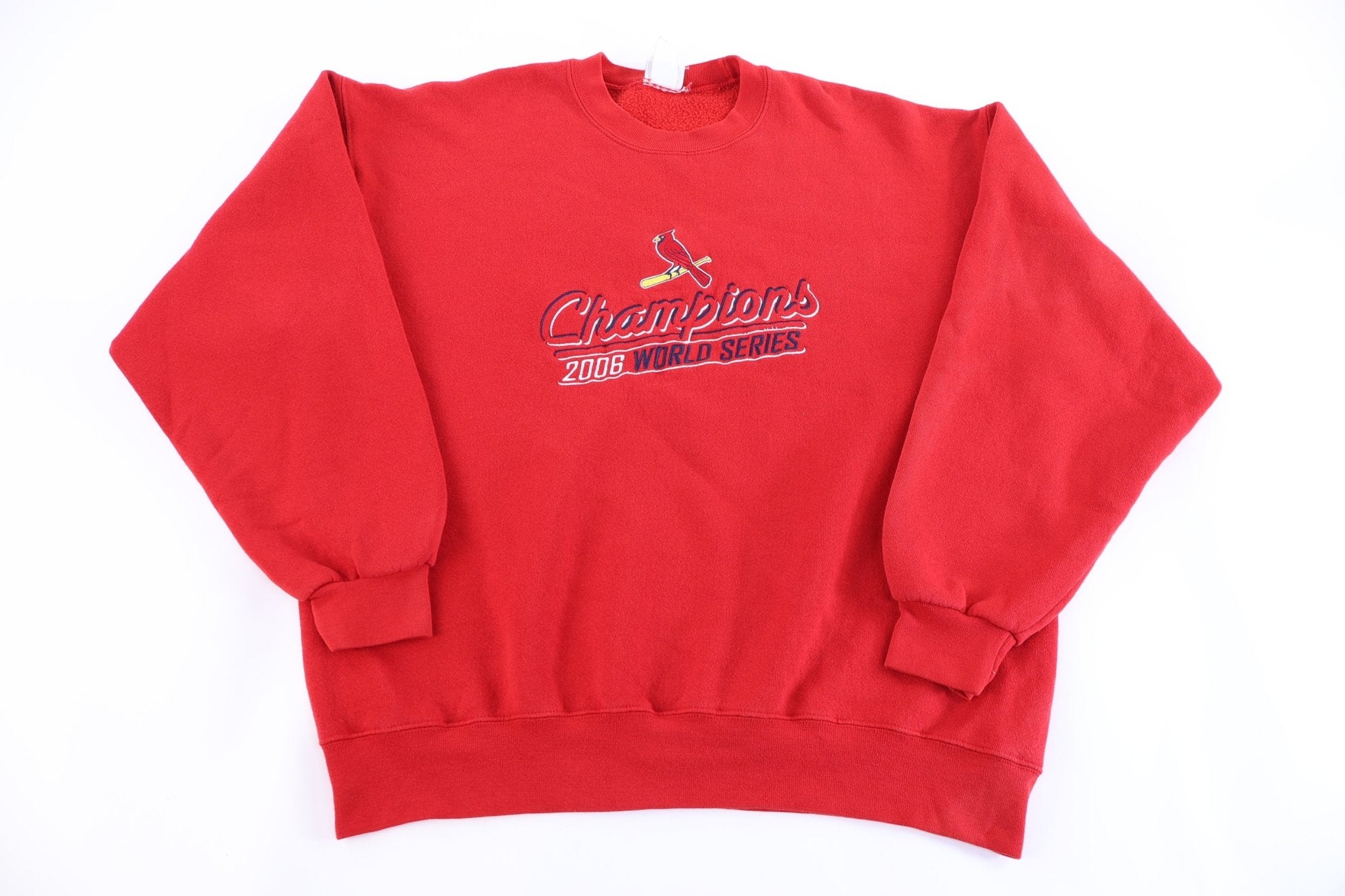 2006 St. Louis Cardinals World Series Champions Sweatshirt - Sweatshirt - Thrifted Threads