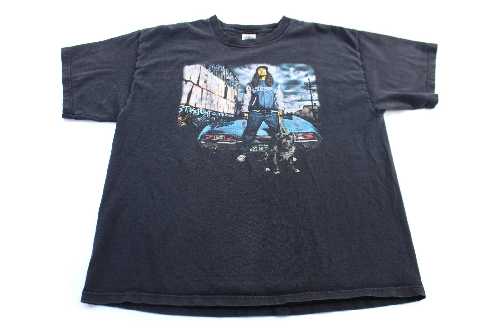 2006 Weird Al Yankovic Straight Outta Lynwood Tour T-Shirt - ThriftedThreads.com