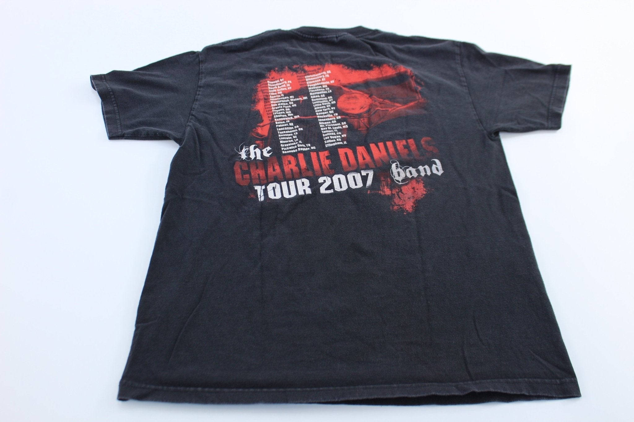 2007 Charlie Daniels Band Tour T-Shirt - T-Shirts - Thrifted Threads