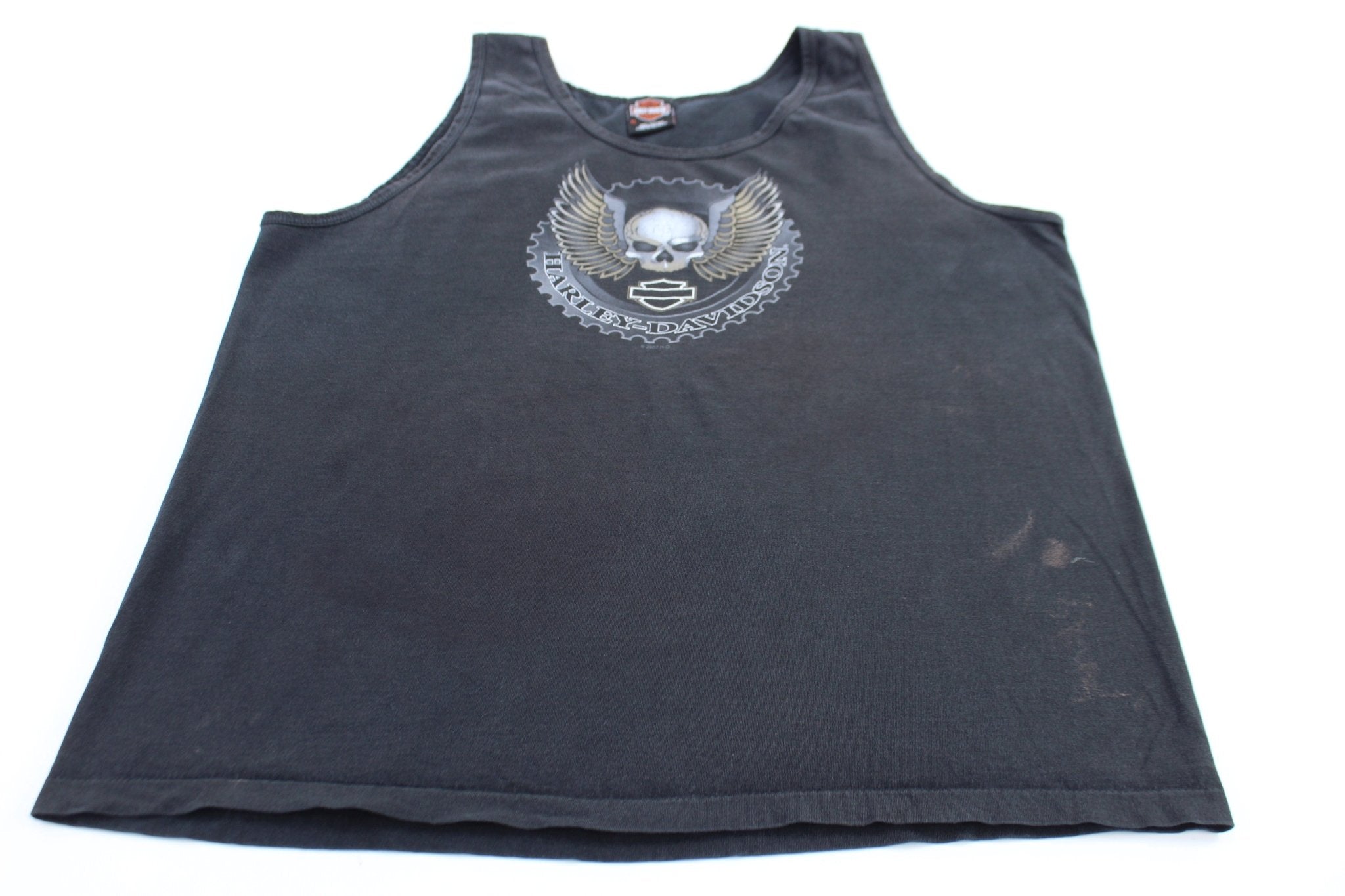 2007 Harley Davidson Motorcycles Chicago, Illinois Tank Top - ThriftedThreads.com