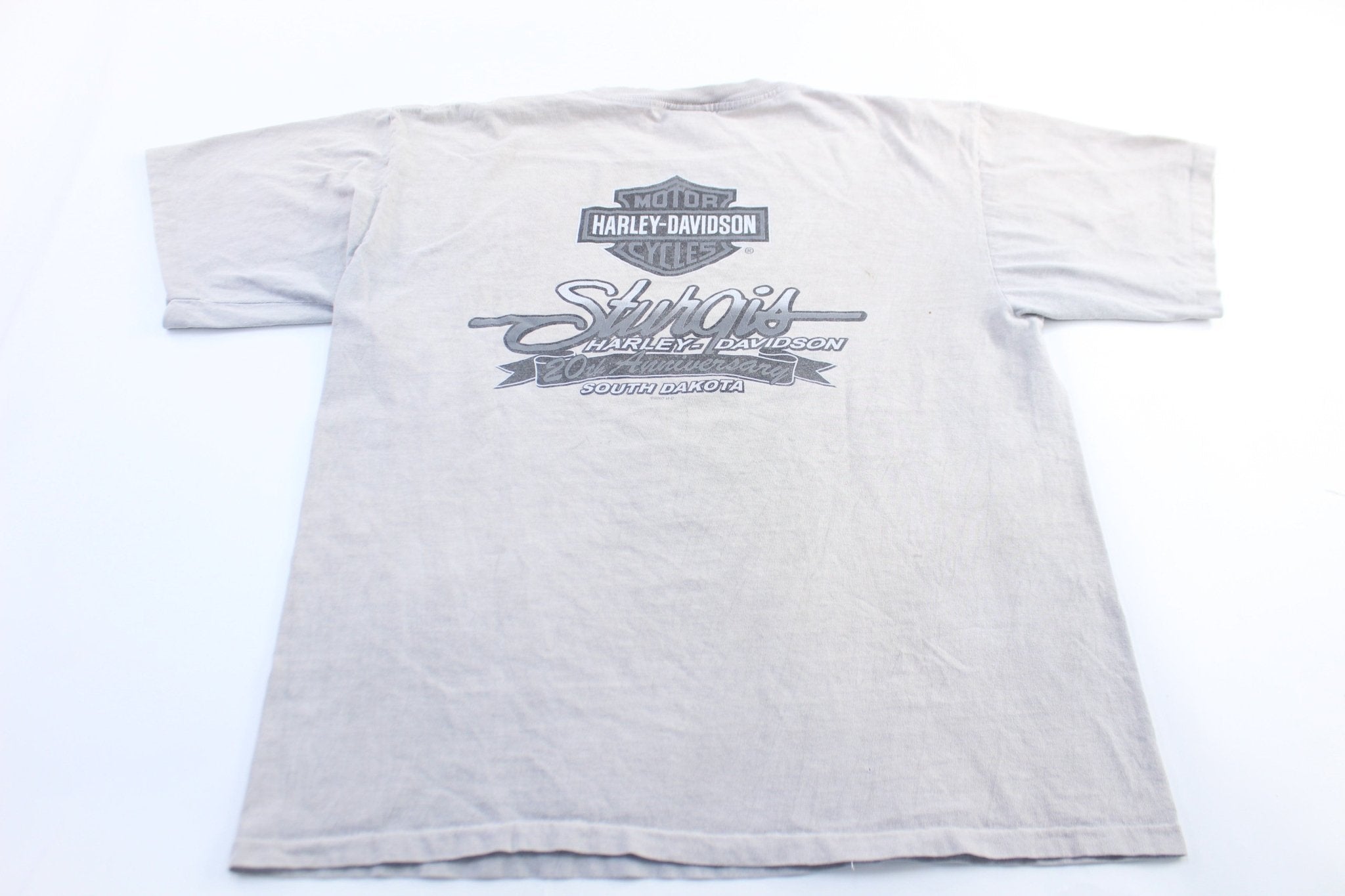 2007 Harley Davidson Motorcycles South Dakota T-Shirt - ThriftedThreads.com