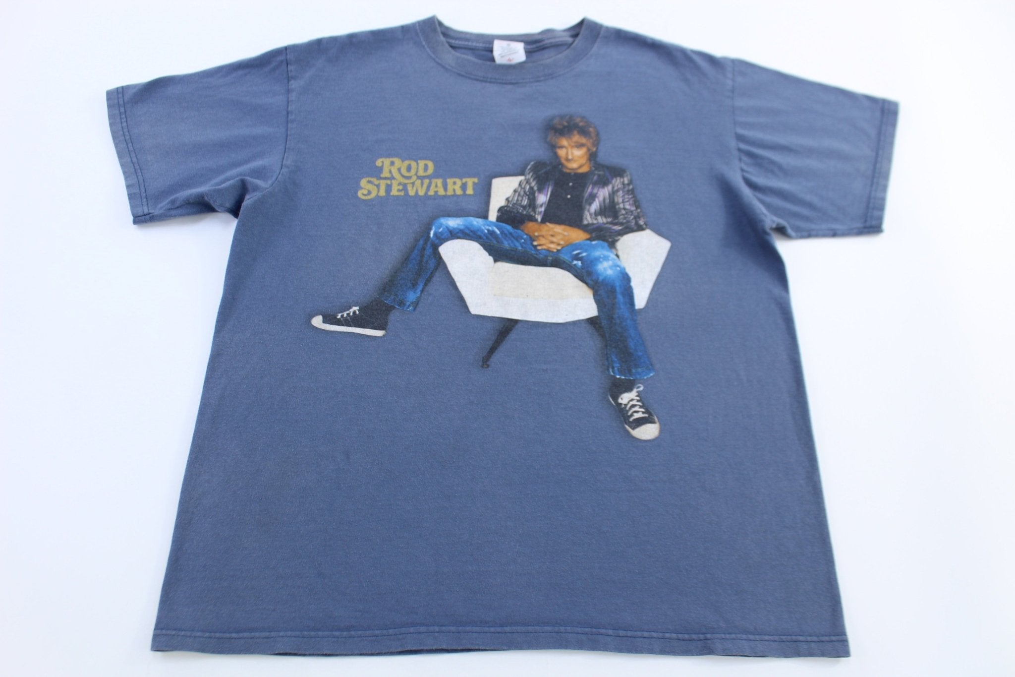 2007 Rod Stewart Tour T-shirt - ThriftedThreads.com