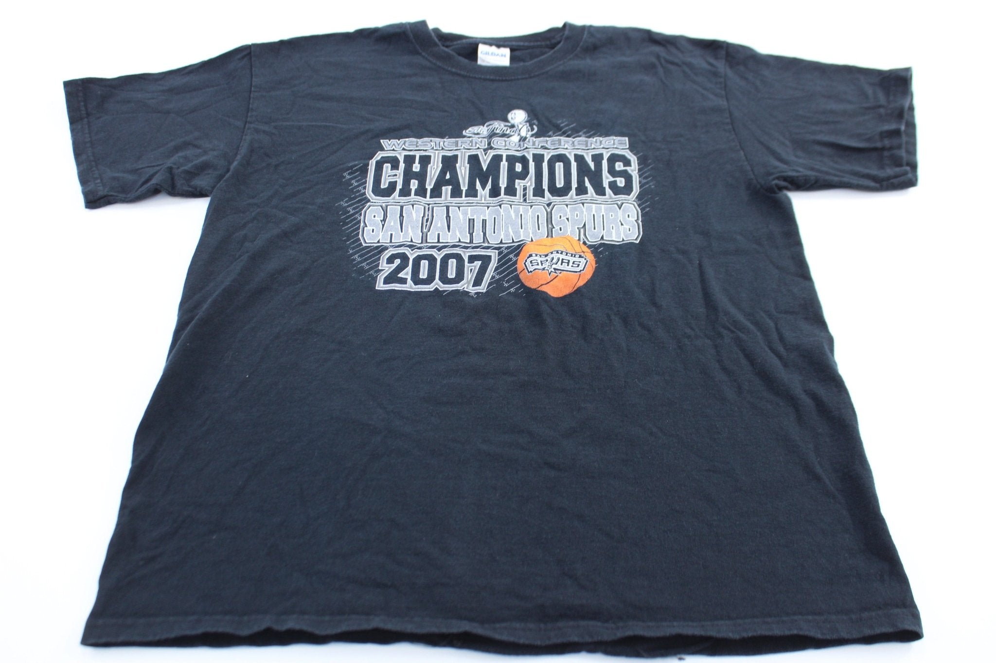 2007 San Antonio Spurs Western Conference Champions T-Shirt - ThriftedThreads.com