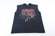 2008 AC/DC Black Ice Tour Tank Top - ThriftedThreads.com