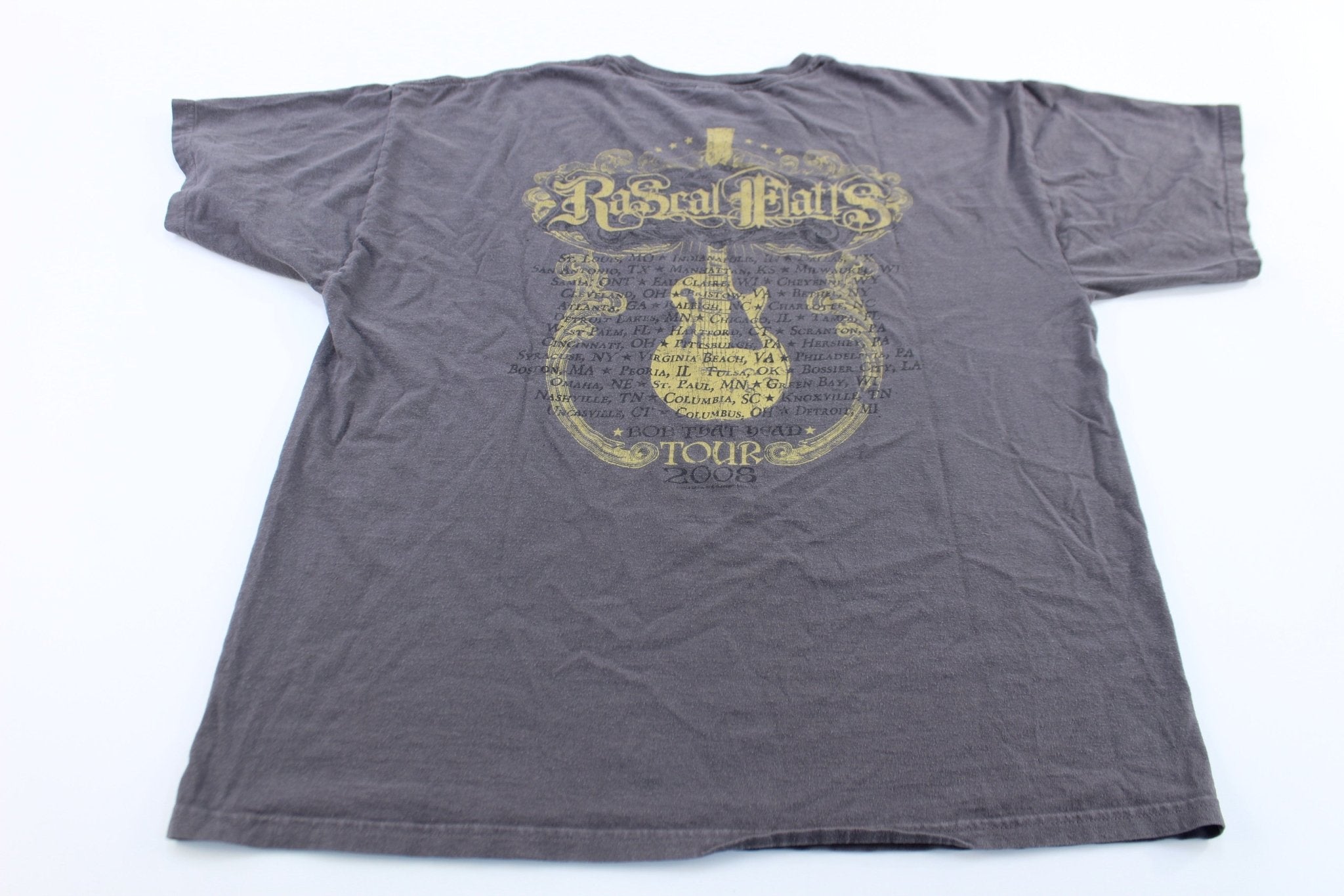 2008 Rascal Flatts Tour T-Shirt - ThriftedThreads.com