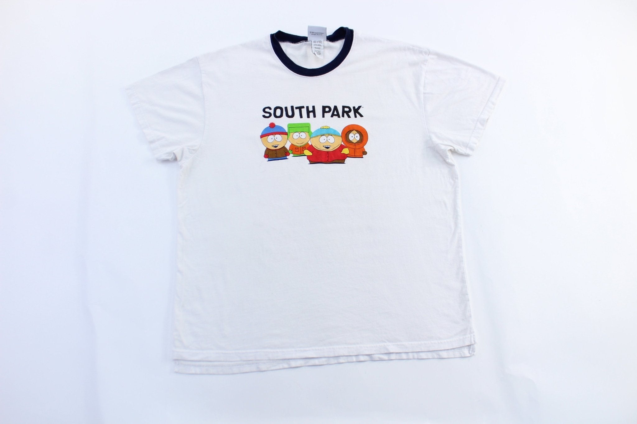 2008 South Park Ringer T-Shirt - ThriftedThreads.com