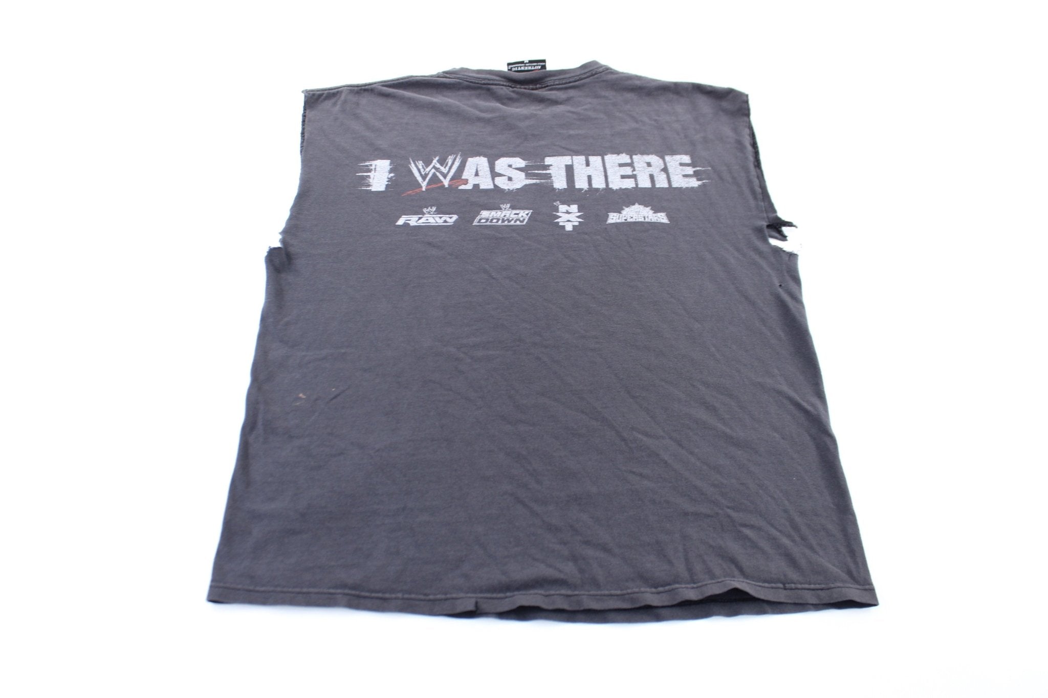2008 WWE Live Tour Graphic Tank Top - ThriftedThreads.com