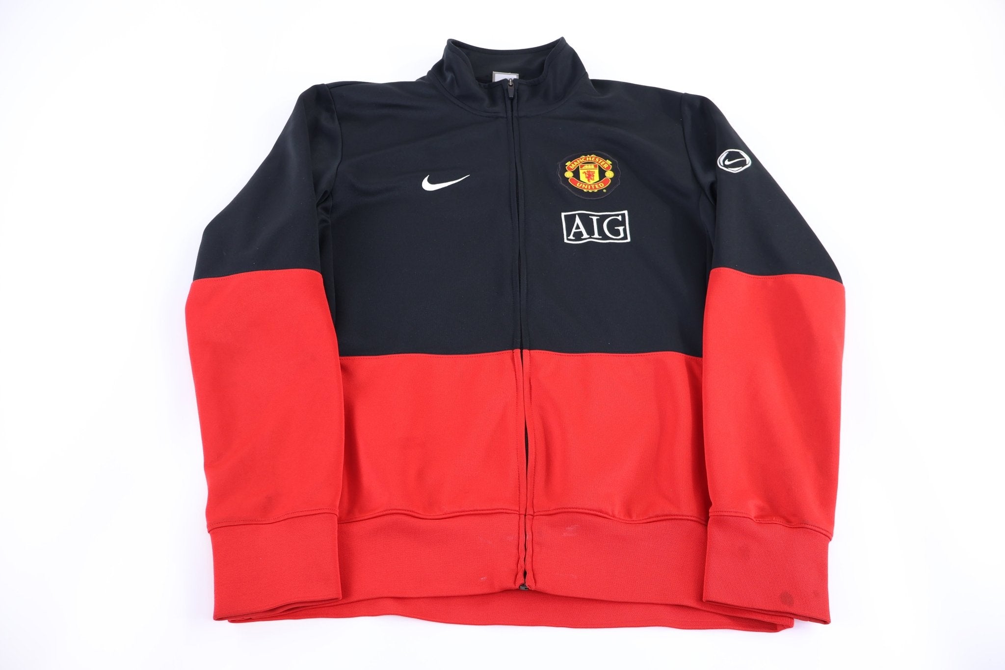 2009/10 Manchester United Full Zip Track Jacket - Jacket - Thrifted Threads