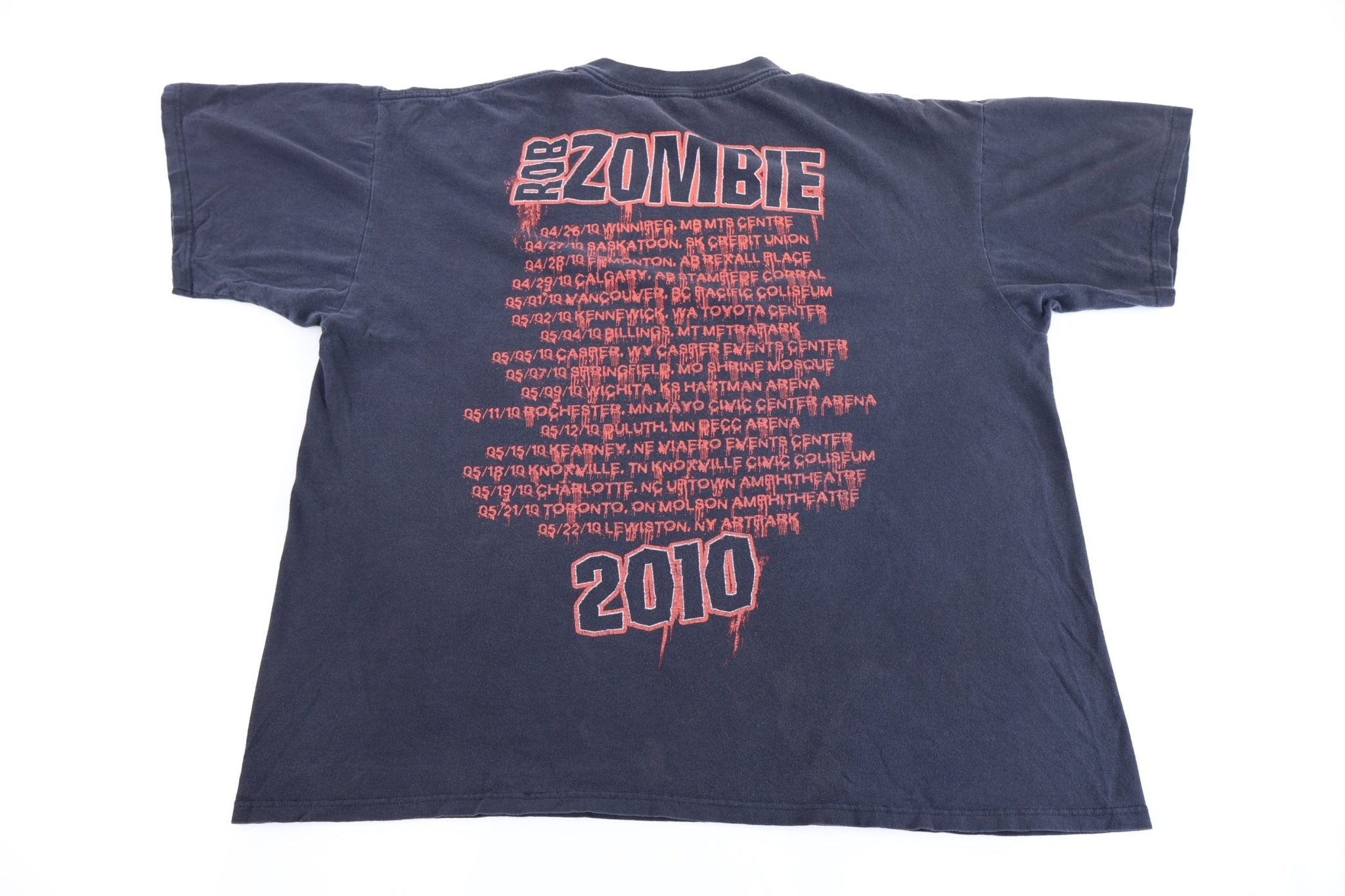 2010 Rob Zombie Tour T-shirt - Shirts & Tops - Thrifted Threads