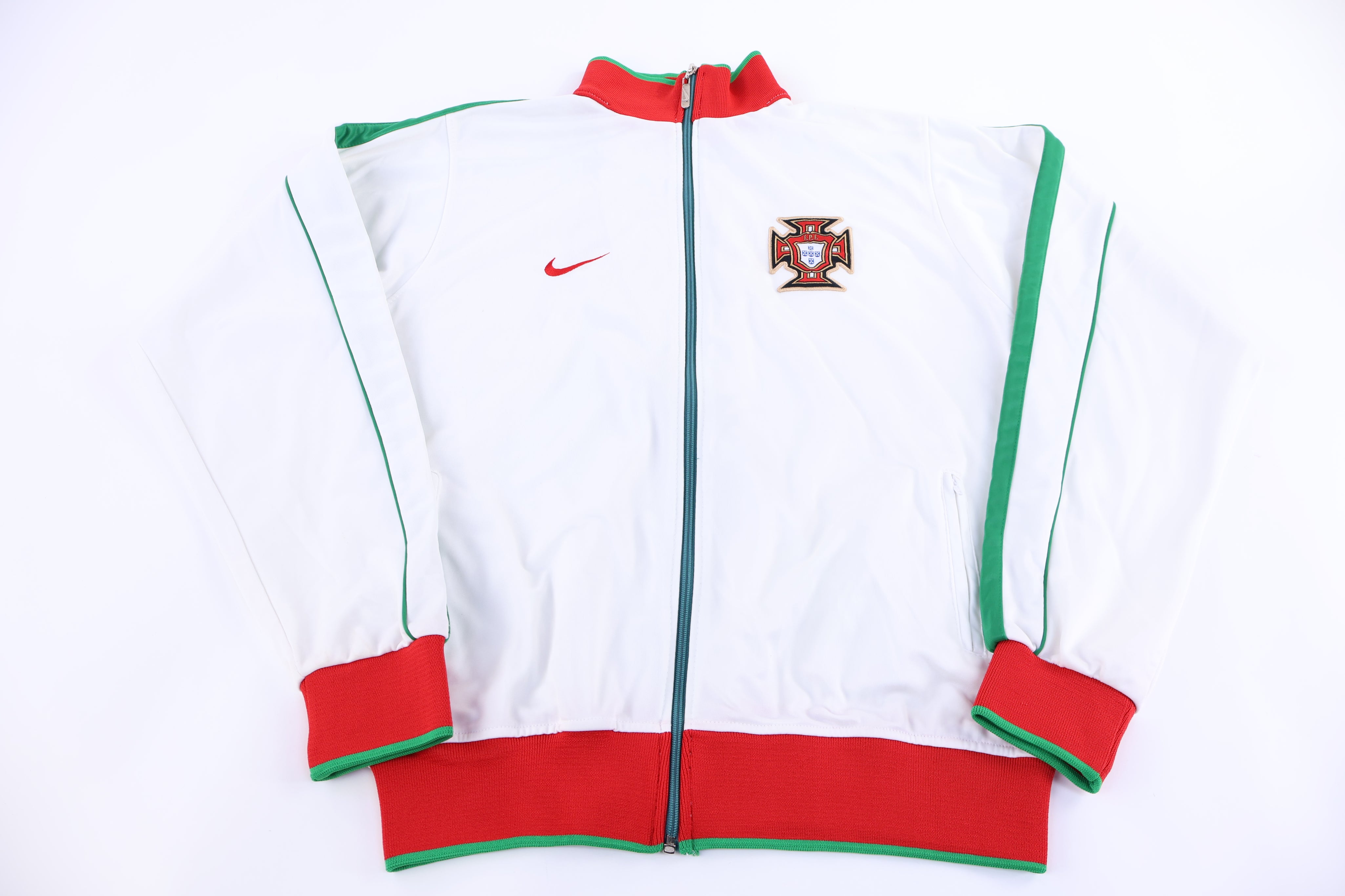 2010/11 Portugal Soccer Full Zip Track Jacket - Jacket - Thrifted Threads