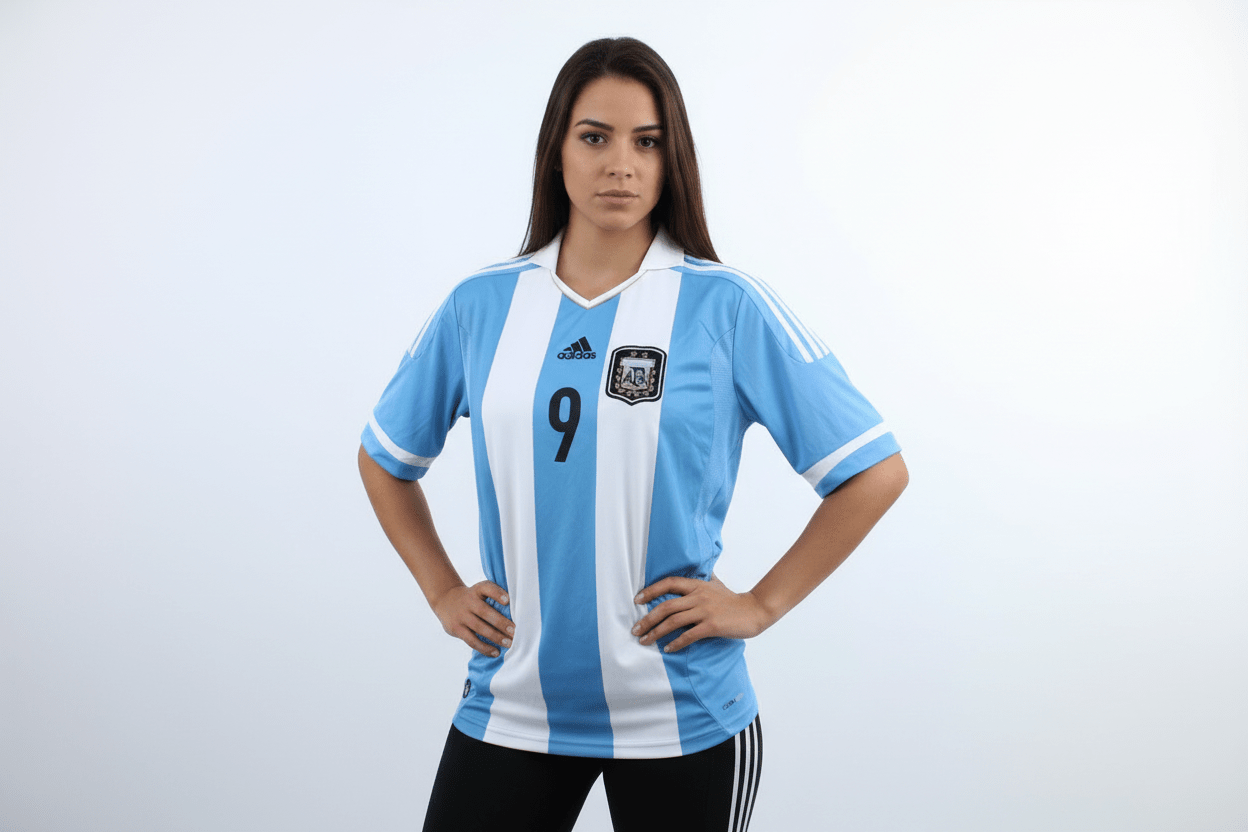 2011/12 Argentina National Team Soccer Jersey - ThriftedThreads.com