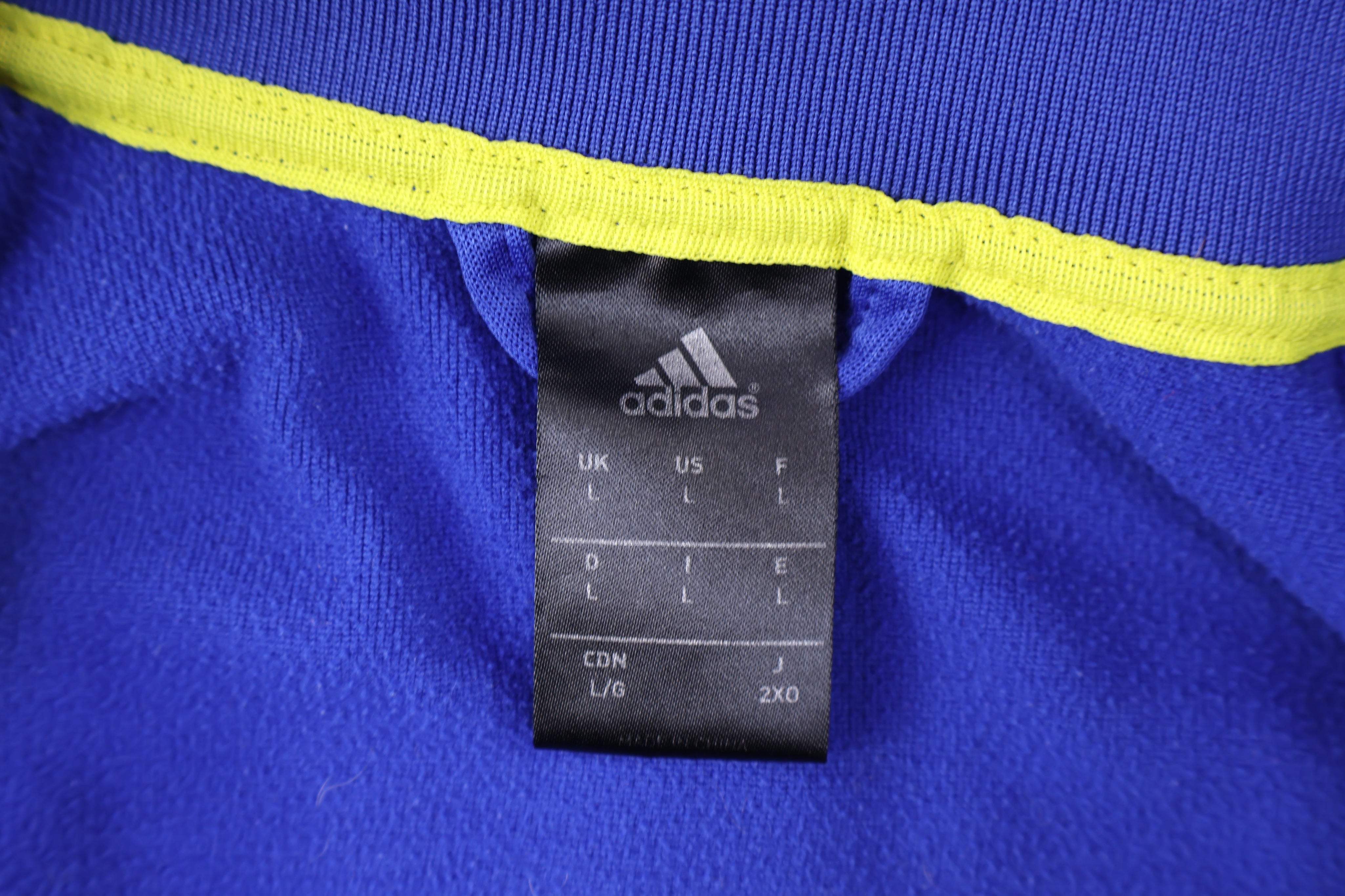 2014/15 Adidas Chelsea Track Jacket - Jacket - Thrifted Threads