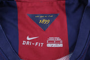 2014/15 Lionel Messi Barcelona Home Soccer Jersey - Jerseys/Tanks - Thrifted Threads