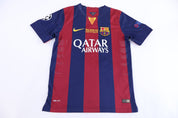 2014/15 Lionel Messi Barcelona Home Soccer Jersey - Jerseys/Tanks - Thrifted Threads