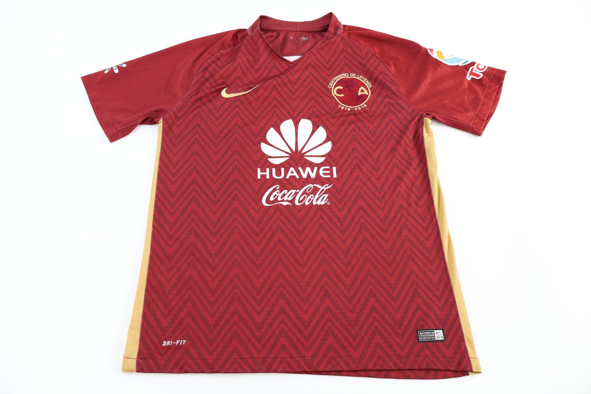 2016/17 Club America Centenario Edition Soccer Jersey - Jerseys/Tankss - Thrifted Threads