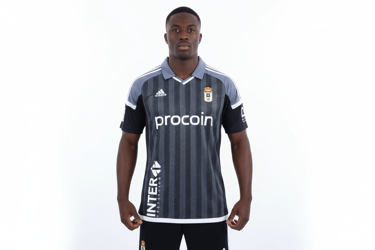 2016/17 Real Oviedo Soccer Jersey - Jerseys/Tanks - Thrifted Threads