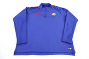2017/18 Roma Soccer Quarter Zip Sweater - Sweater - Thrifted Threads