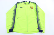 2018/19 Fc Barcelona Soccer Full Zip Jacket - ThriftedThreads.com
