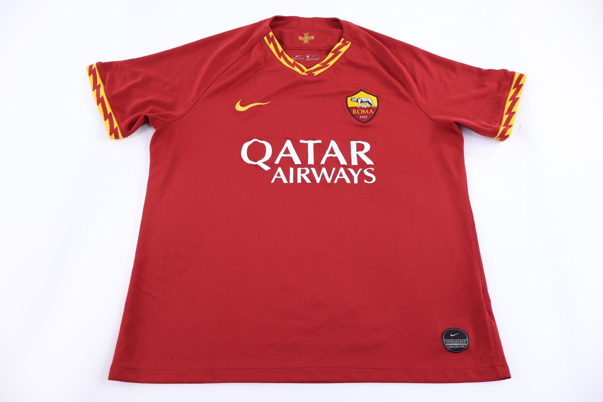 2019/20 AS Roma Soccer Jersey - Jerseys/Tanks - Thrifted Threads