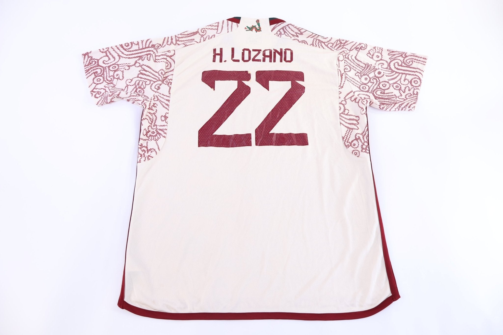 2022/23 Hirving Lozano Mexico Soccer Jersey - Jerseys/Tanks - Thrifted Threads