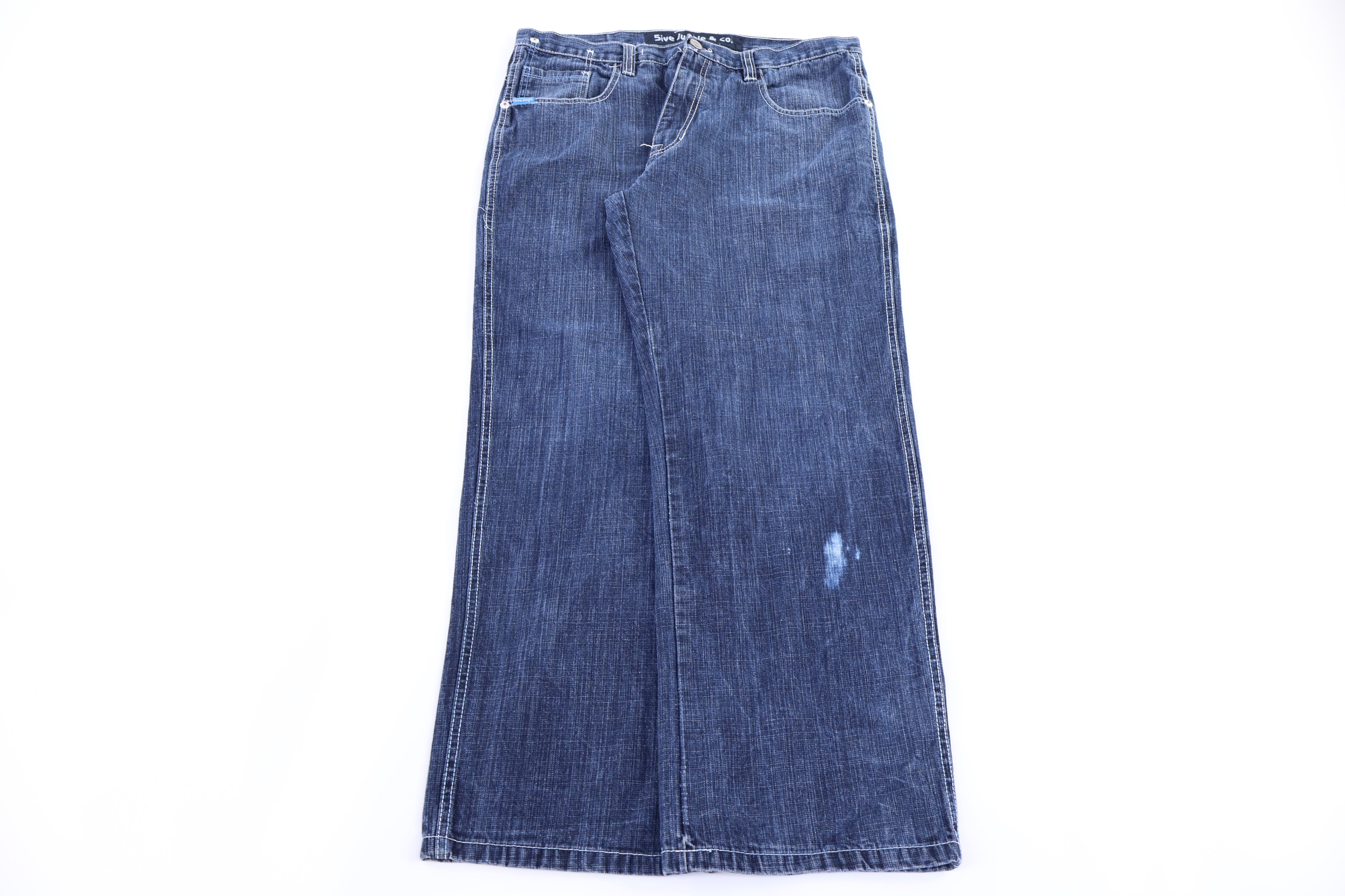 5ive Jungle & Co Dark Wash Denim Jeans - Pants - Thrifted Threads