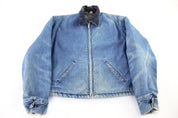 60’s Blanket Lined Denim Jacket - Jacket - Thrifted Threads