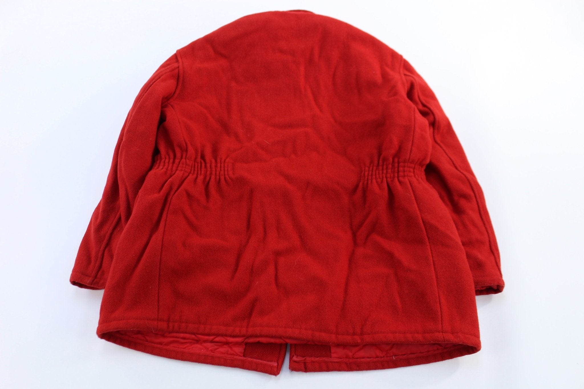 60's Empire Wool DF Fire Dept. Fireman Coat - ThriftedThreads.com