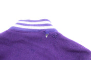 60's Howe Athletic Purple & White Varsity Jacket - ThriftedThreads.com