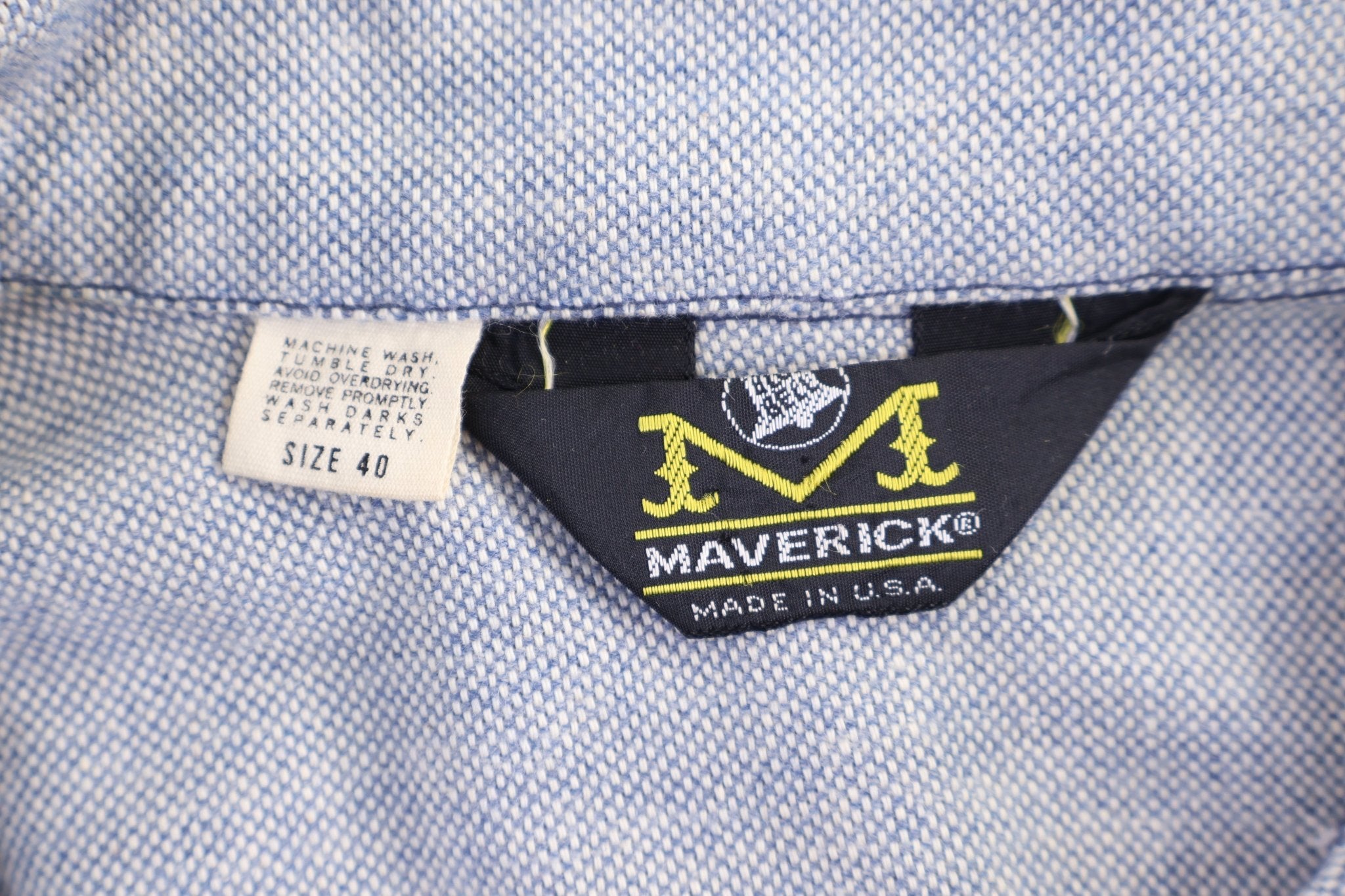 60's Maverick Lightweight Denim Jacket - Jackets - Thrifted Threads