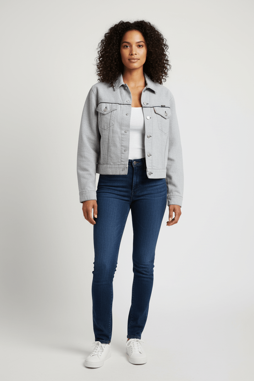 60's Maverick Lightweight Denim Jacket - Jackets - Thrifted Threads