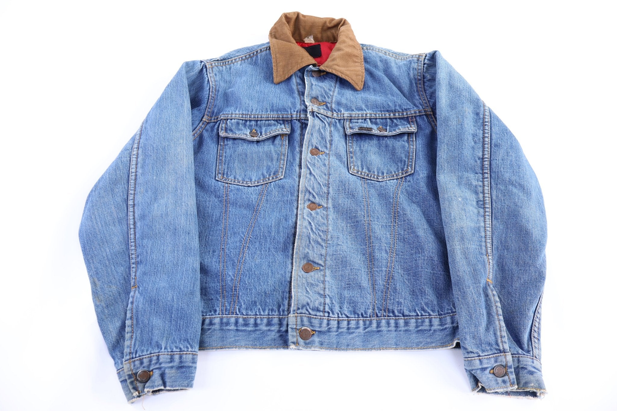 60's Roebuck Denim Jacket - Jacket - Thrifted Threads