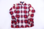 60’s Sears Multicolor LS Flannel - Button Ups/Downs - Thrifted Threads