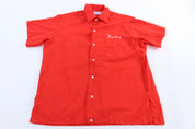 60's Smoke Eaters Red Button Down - Button Ups/Downs - Thrifted Threads