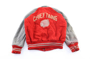 60's Tonganoxie Chief Tains Wool Varsity Jacket - Jacket - Thrifted Threads