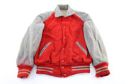 60's Tonganoxie Chief Tains Wool Varsity Jacket - Jacket - Thrifted Threads