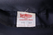 60's Topp Master Grey Full Zip Jacket - Jacket - Thrifted Threads