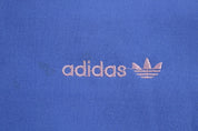 70's Adidas Trefoil Logo Embroidered Full Zip Track Jacket - Jacket - Thrifted Threads
