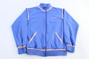 70's Adidas Trefoil Logo Embroidered Full Zip Track Jacket - Jacket - Thrifted Threads