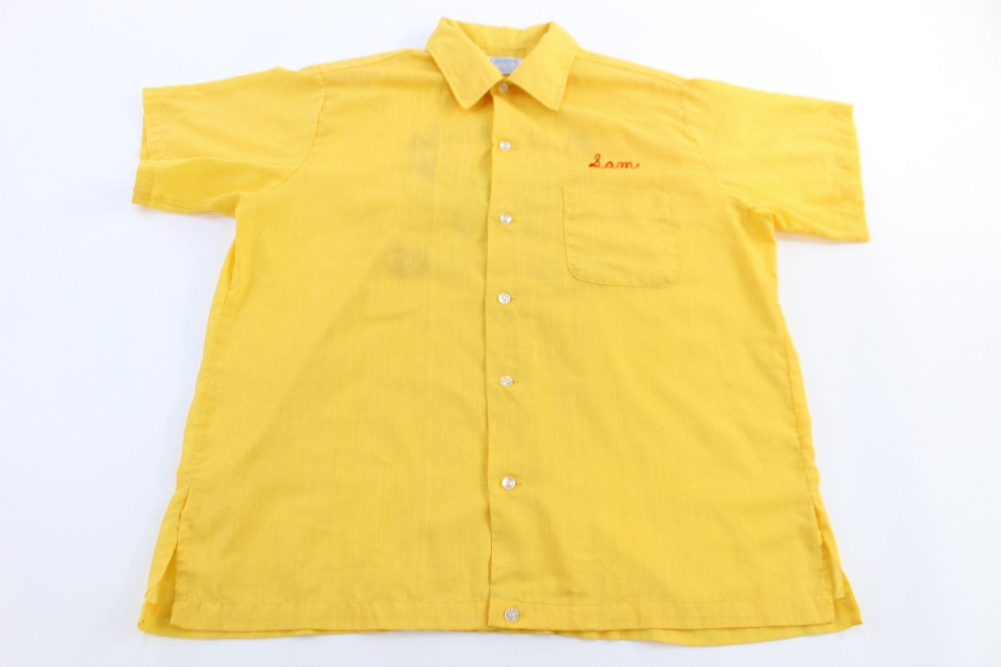70's Arabia Artisans Short Sleeve Button Down - Button Ups/Downs - Thrifted Threads